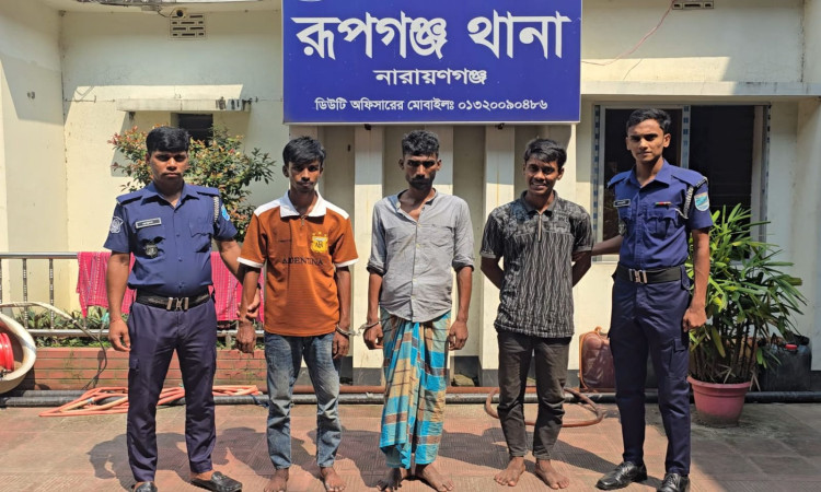 পূর্বাচল থেকে ফেরার পথে কিশোরীকে ধর্ষণ: তিন যুবক গ্রেপ্তার