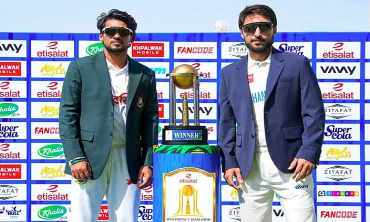 আফগানিস্তানের বিপক্ষে টেস্টে টসে জিতে ব্যাটিংয়ে বাংলাদেশ