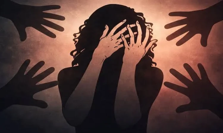 স্বামীকে আটকে রেখে স্ত্রীকে সংঘবদ্ধ ধর্ষণ