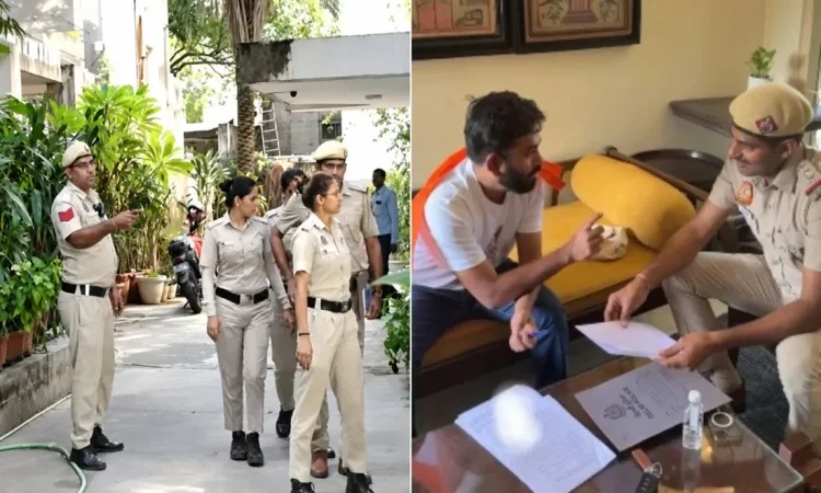 সেন্ট্রাল পার্কে পতাকা উত্তোলনের ডাক: সিজেপি প্রধান দিপকের বাড়িতে দিল্লি পুলিশ