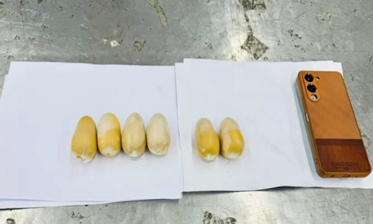 শাহজালালে দুই যাত্রীর পায়ুপথে মিললো ৪ কোটি টাকার সোনা