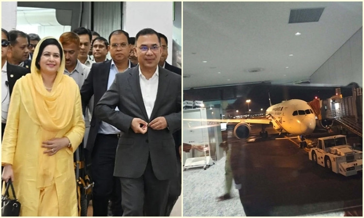 পাঁচ ঘণ্টা বিলম্বের পর জাপান থেকে ঢাকার পথে প্রধানমন্ত্রী তারেক রহমান