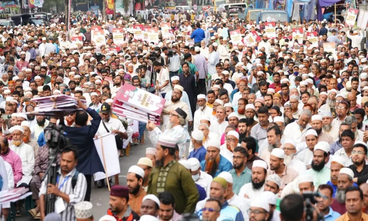 ১১ দলীয় ঐক্যের ঢাকা-খুলনা-কুষ্টিয়া লংমার্চ শুরু